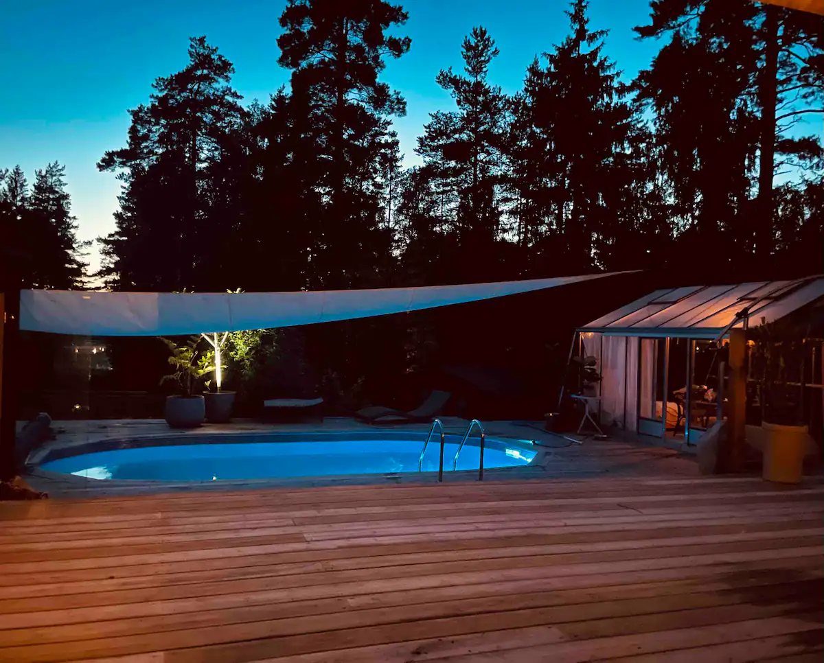 Poolkväll på TvillingTorp